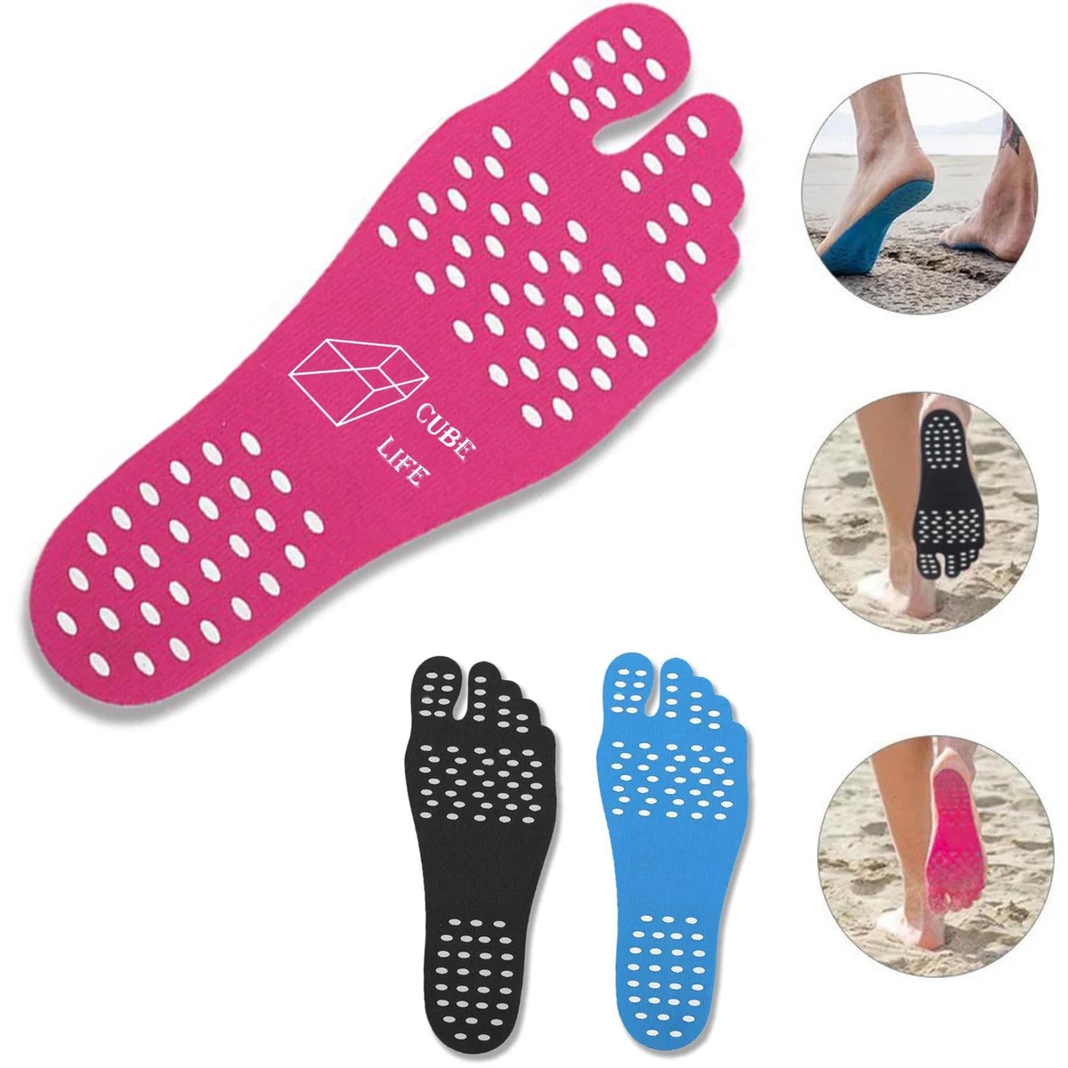 Invisible Shoes Stick on Foot Pads Sticker 1