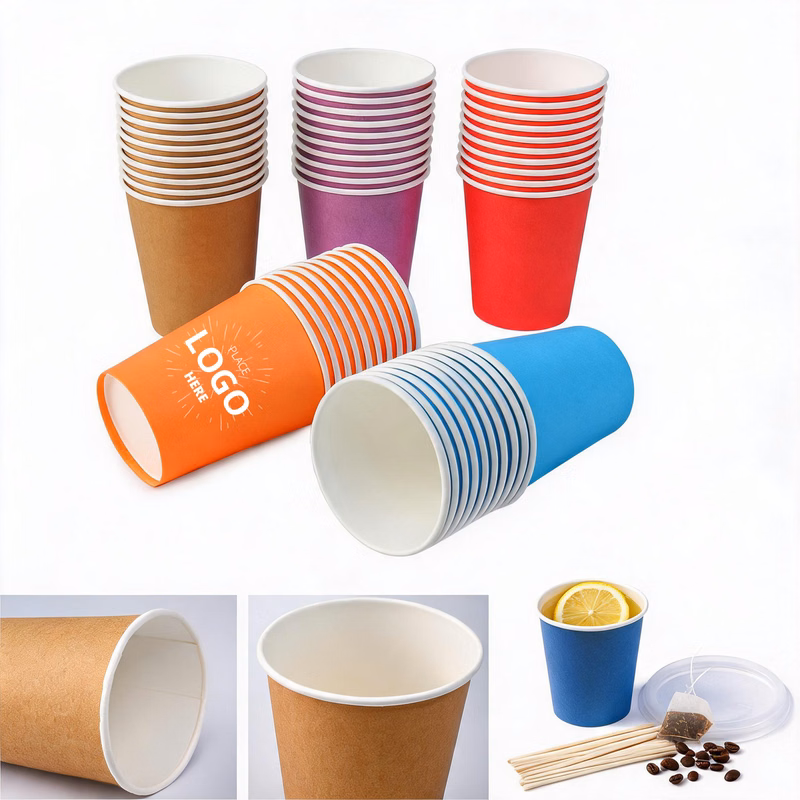 9 Oz Solid Colors Paper Cup