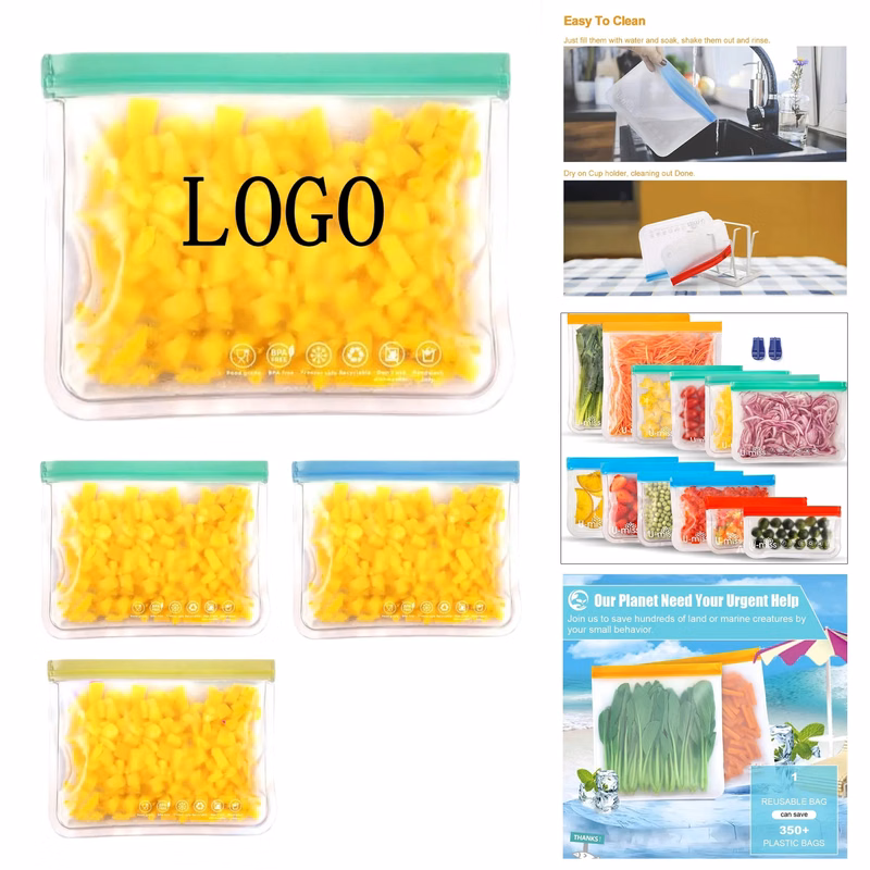 Airtight PEVA Fresh Keeping Storage Bags