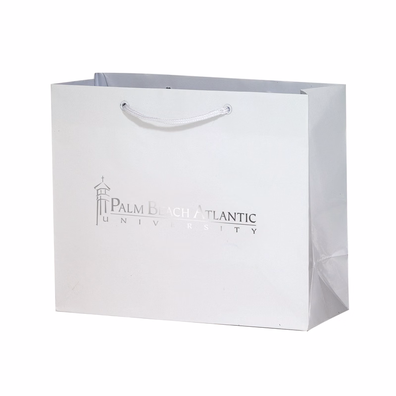 Matte Laminated Euro Tote Bags - Foil Stamped
