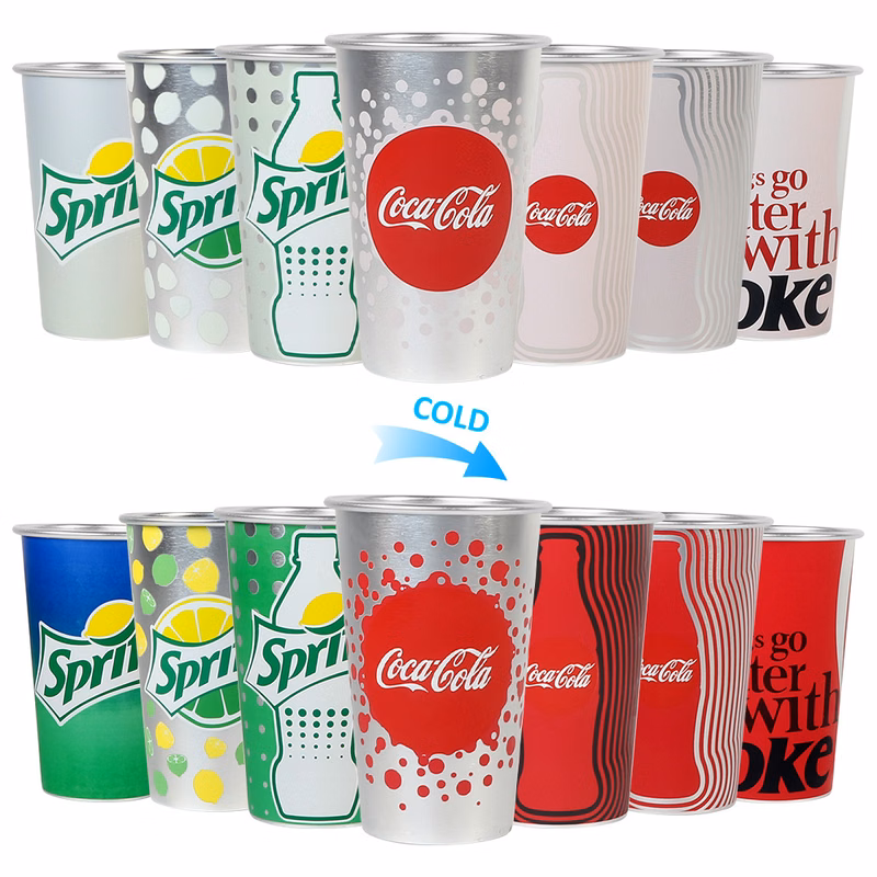 15Oz Cool Color Changing Cup Food-Grade Aluminum Tumbler