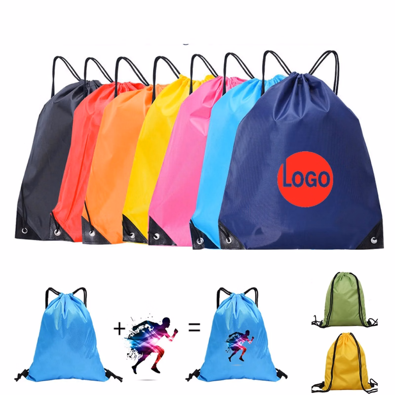210D Drawstring Bag Basketball Backpack