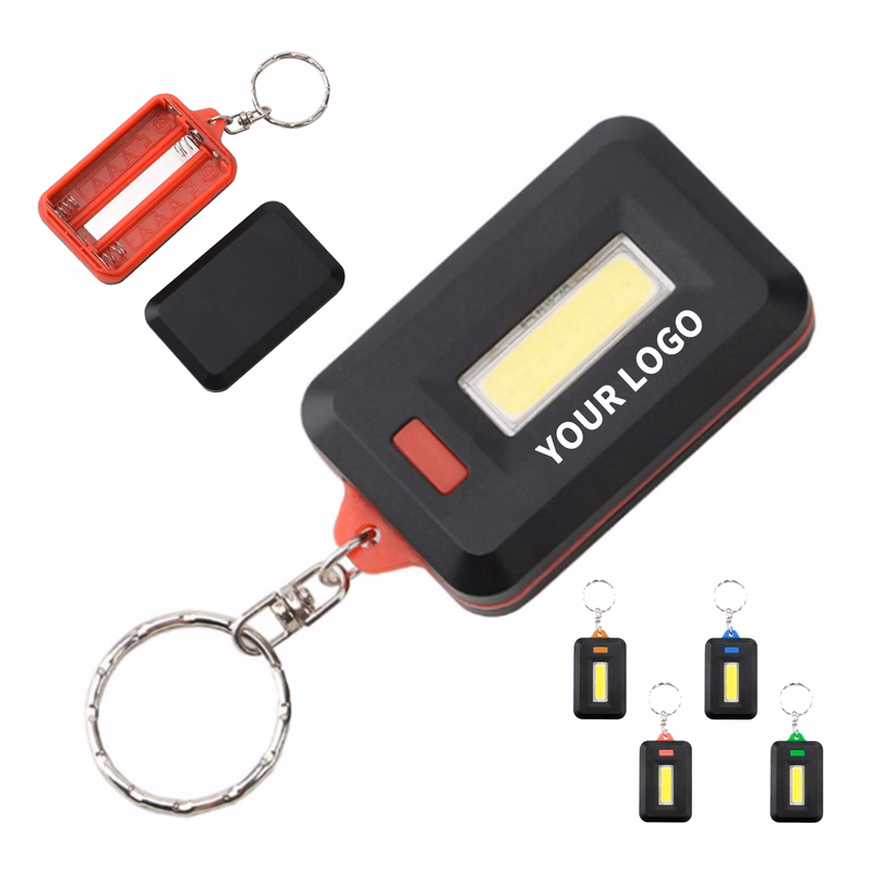 Mini COB Emergency Lamp Keychain Light