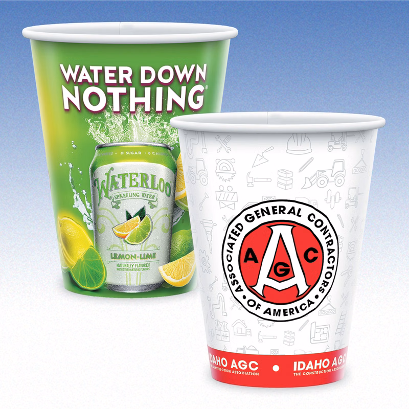 12 oz-Cold Paper Cups 