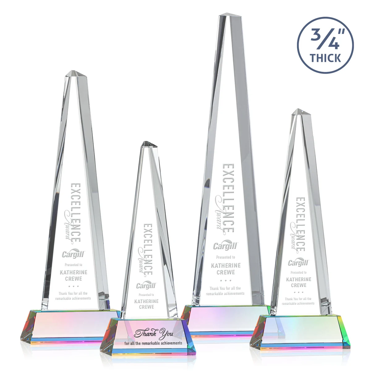 Majestic Tower Award on Newhaven Base - Prismatic 1