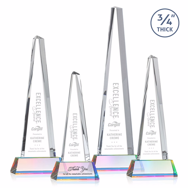 Majestic Tower Award on Newhaven Base - Prismatic