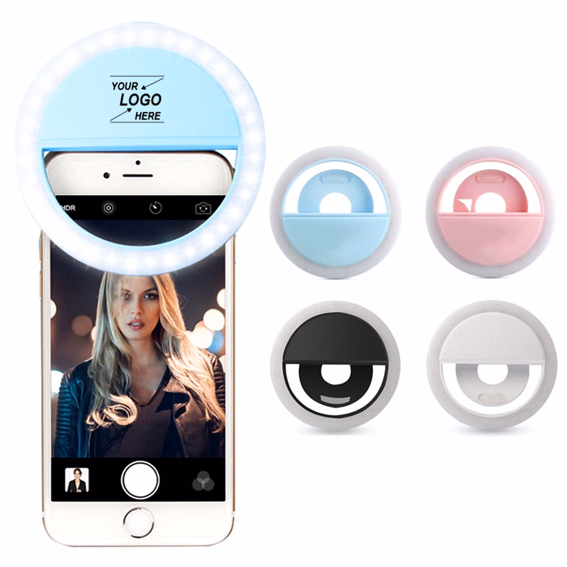 Selfie Ring Light w/Phone Holder and Plastic Grip