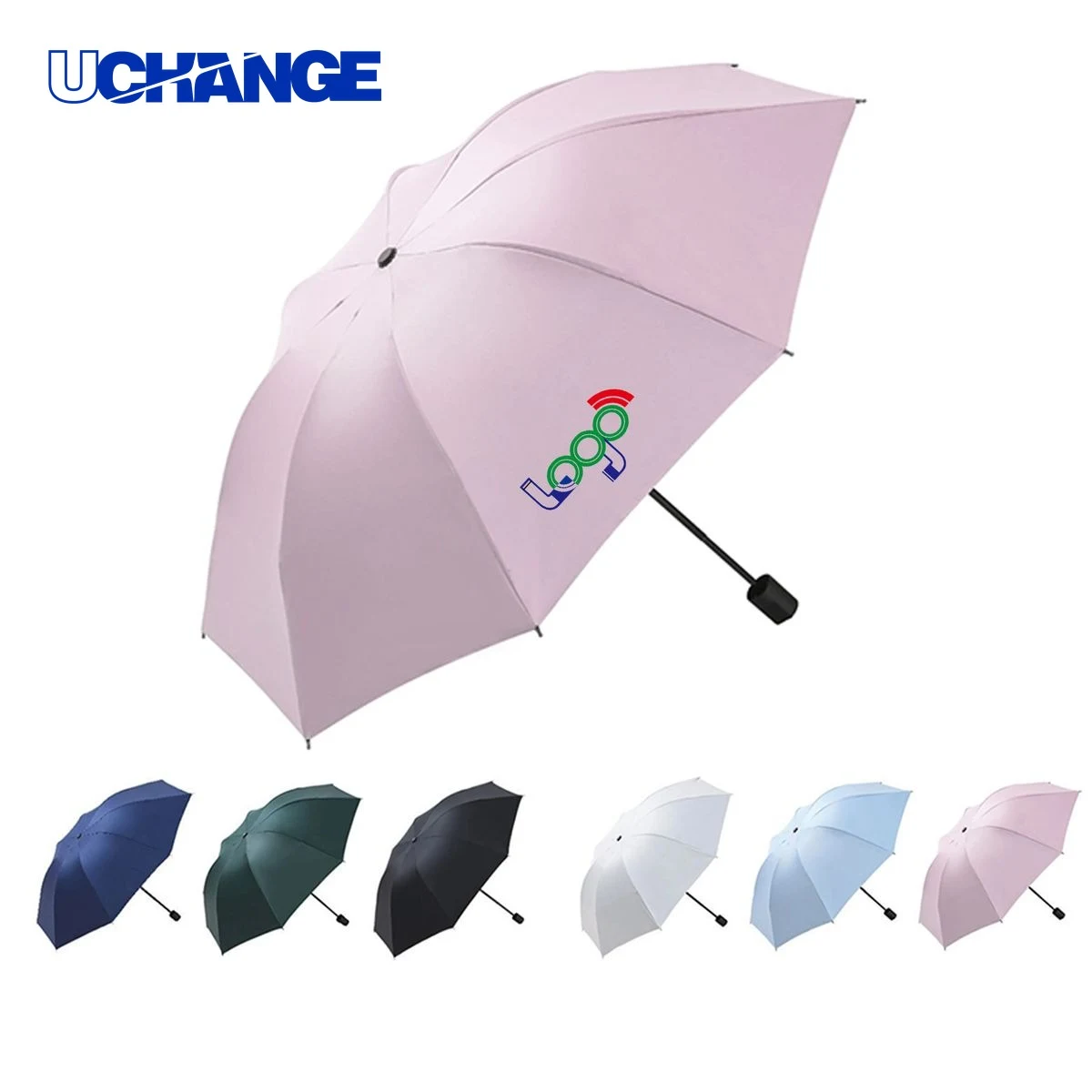 Lightweight Compact Wind Resistant Rain Umbrella 1