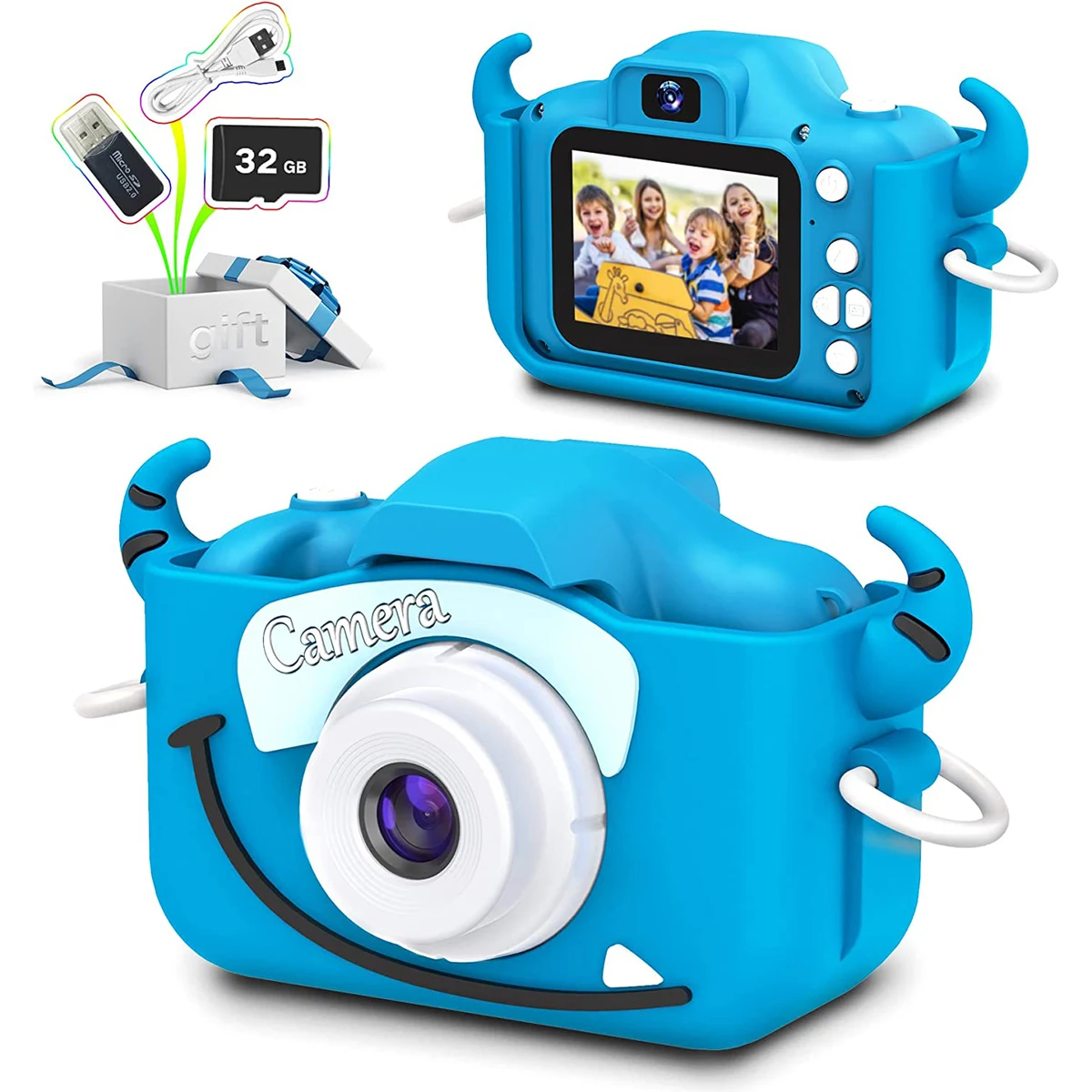 Kids Camera Toys for 3-8 Year Old Boys, promotional toy with logo imprint 1