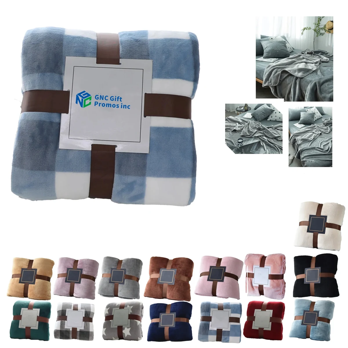 Portable Airplane Gift Blanket 1