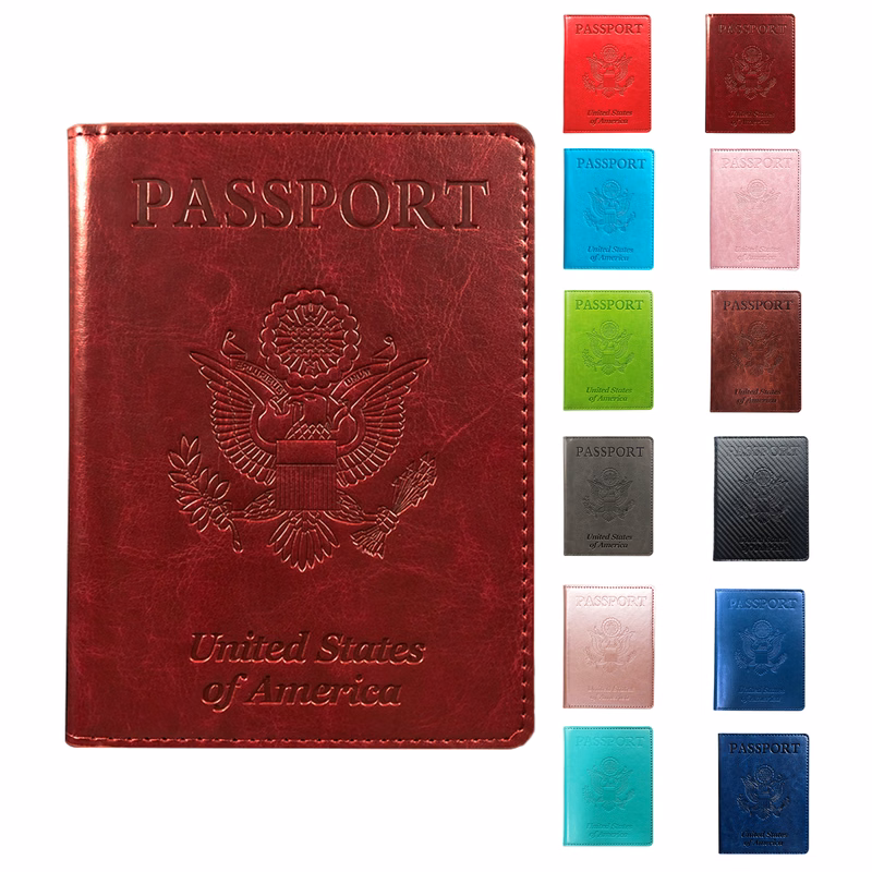 Passport And Vaccine Card Holder Combo