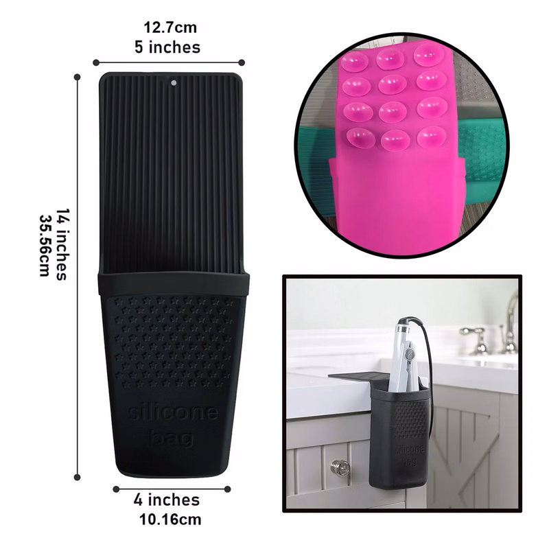 Silicone Sucker Storage Bag