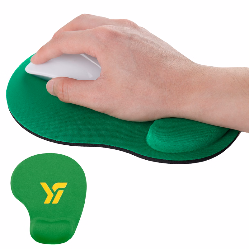Full Color Mouse Pad With Wrist Support