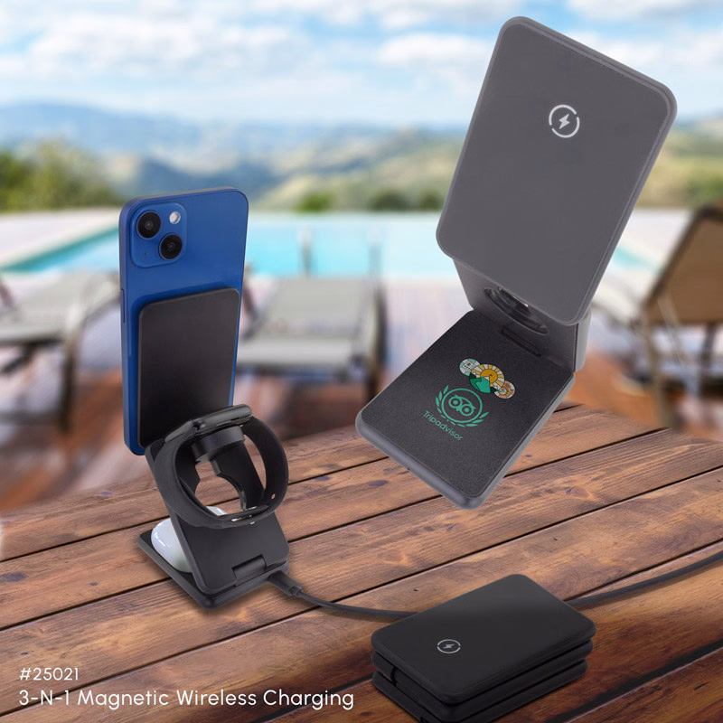 3-n-1 Magnetic Wireless Charging