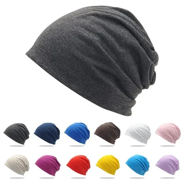 Custom Thickened Knit Hat 7.9 inch High-Density — Premium Cold Weather Beanie 1