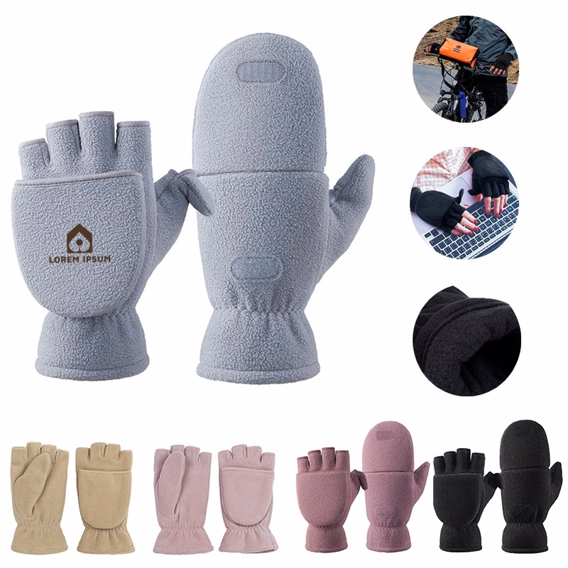 Half-Finger Windproof Warm Gloves