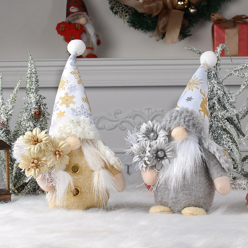standing gnome Santa Claus doll
