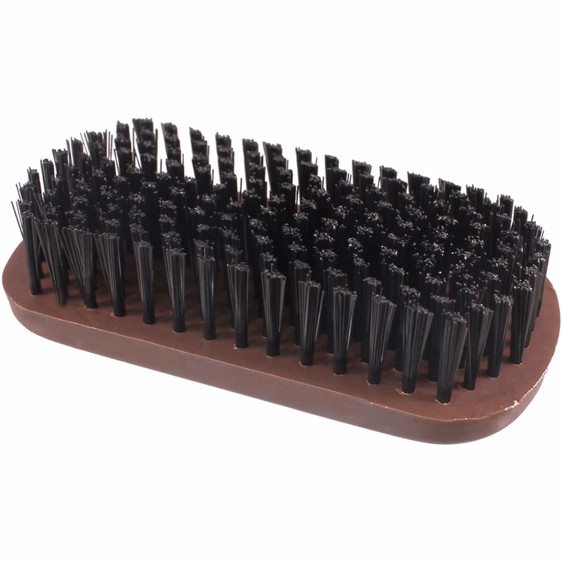 Hairbrushes - Block Style Black Plastic