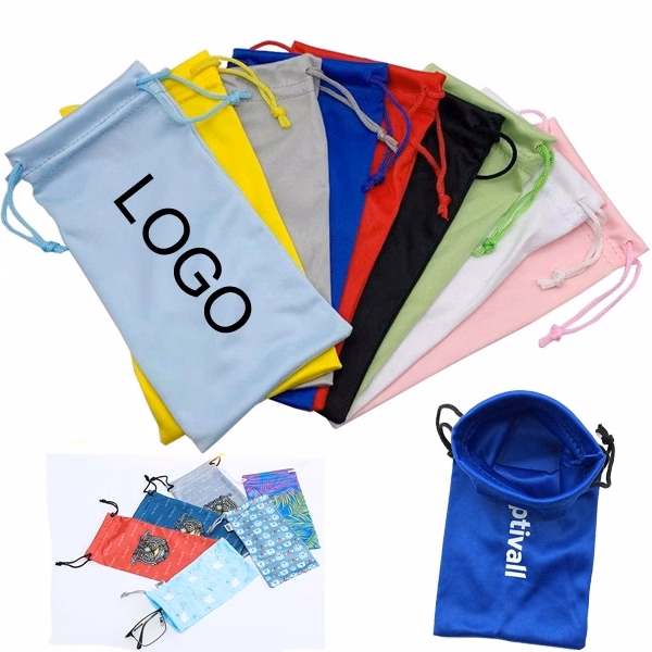 Custom Full Color Microfiber Eyeglass Pouch