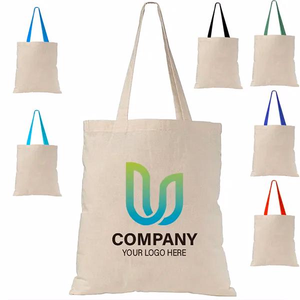Promotional 5 oz. Cotton Tote Bag -13.78 x 15.74