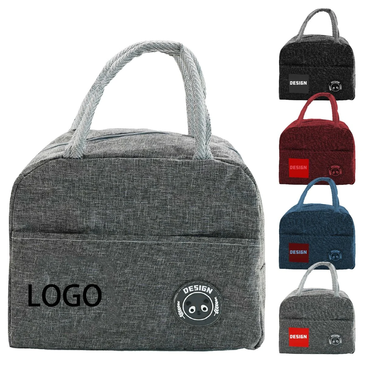 Insulated Oxford Lunch Bag ?C Portable Meal Cooler 1