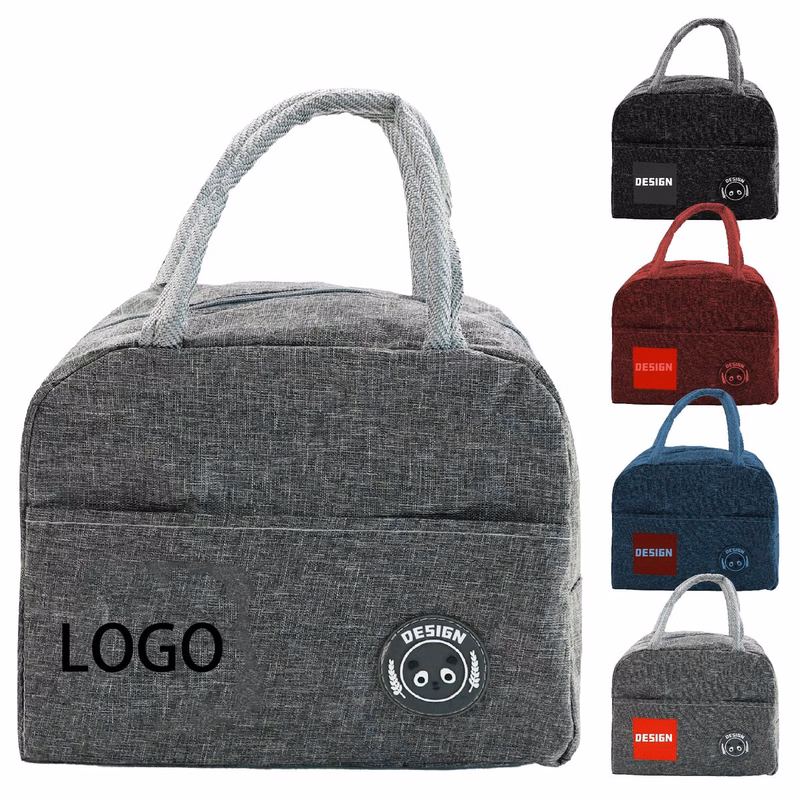 Insulated Oxford Lunch Bag ?C Portable Meal Cooler