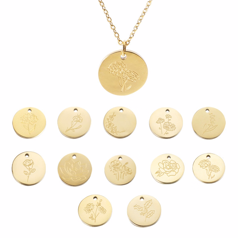 Birth Flower Necklace