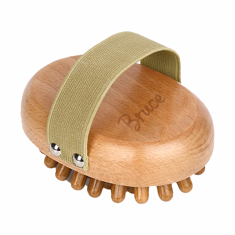 Handheld Wooden Meridian Brush