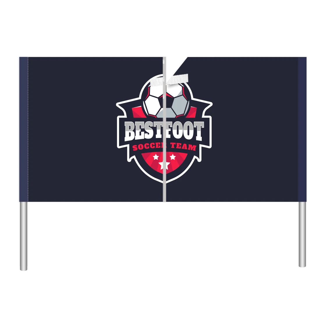 Break Away Banner with Ultra Strong Adhesive Tabs (1ft x1ft) 1