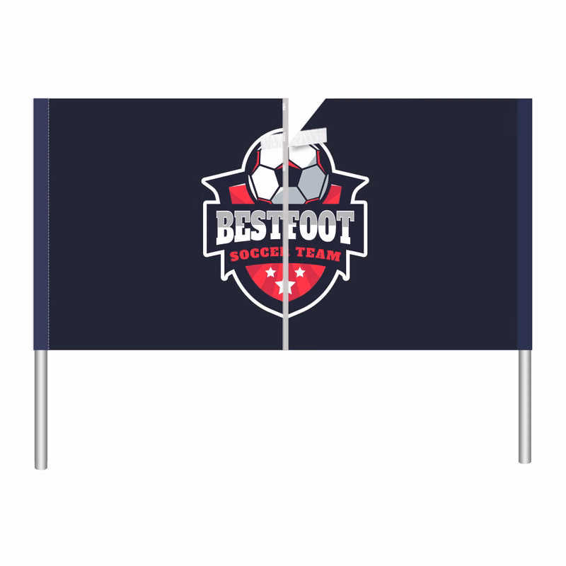 Break Away Banner with Ultra Strong Adhesive Tabs (1ft x1ft)