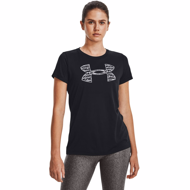 Women's UA Tech Script Logo Short Sleeve 