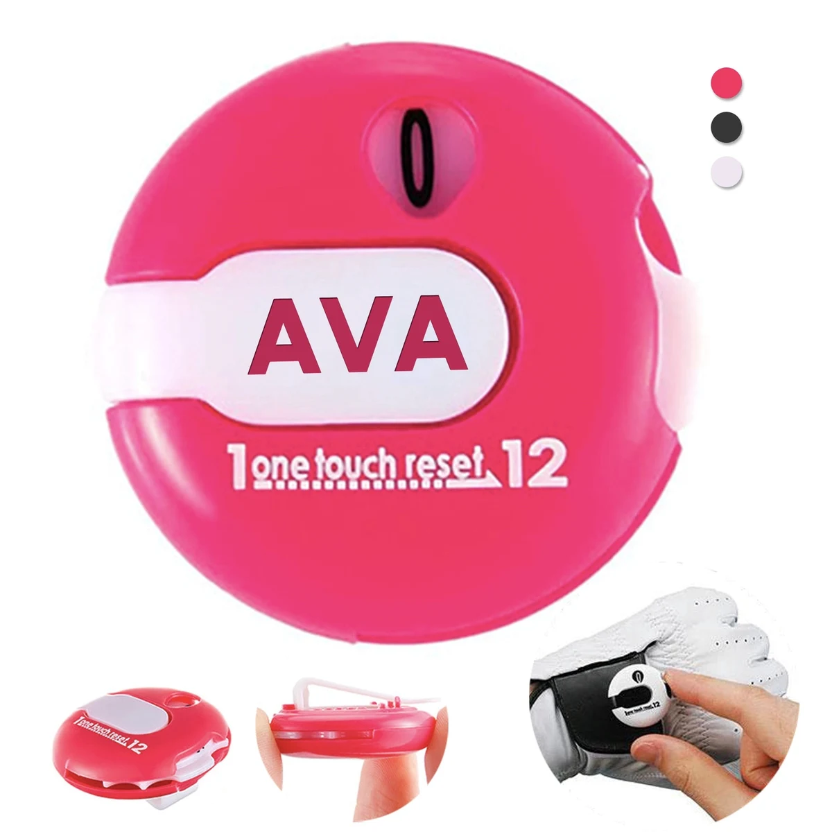 Golf Cap Clip Scorer 1