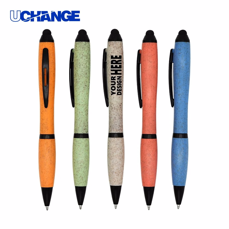 Wheat Straw Ballpoint Pen for Eco Friendly Gifts