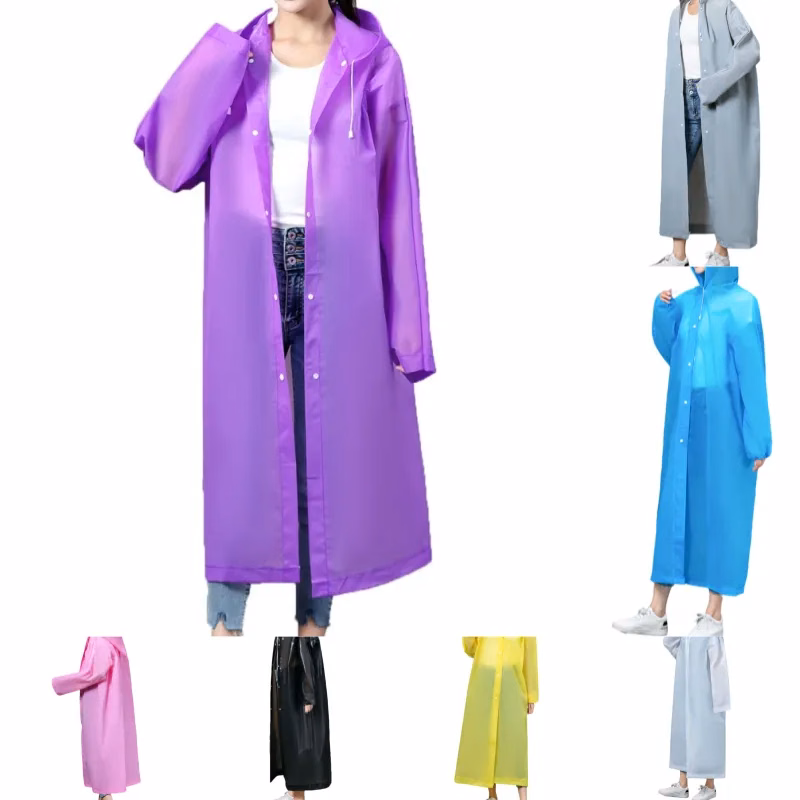 Non-disposable EVA Raincoat