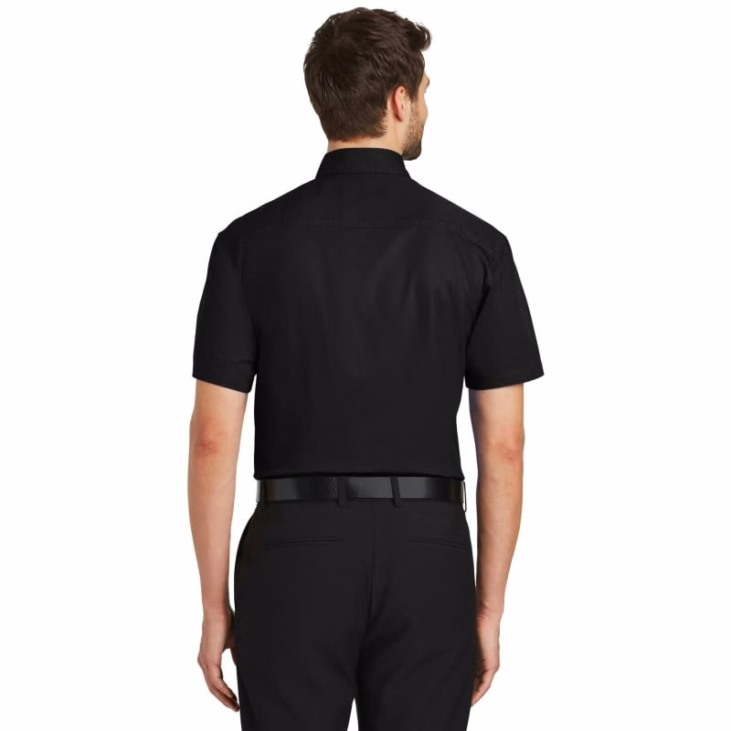 Port Authority Short Sleeve Twill Shirt.