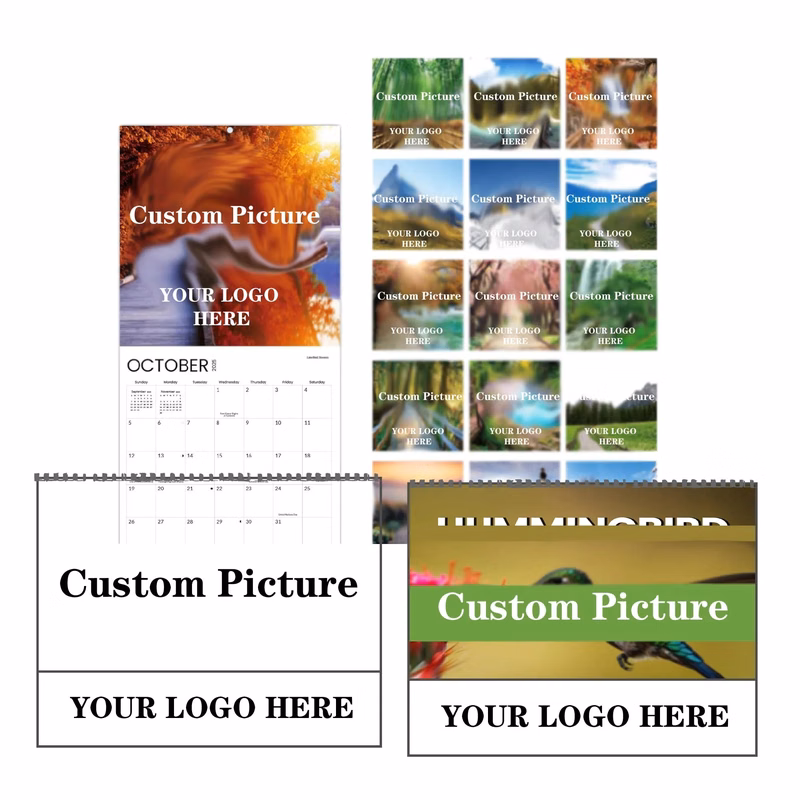 Full Color Custom Wall Calendar