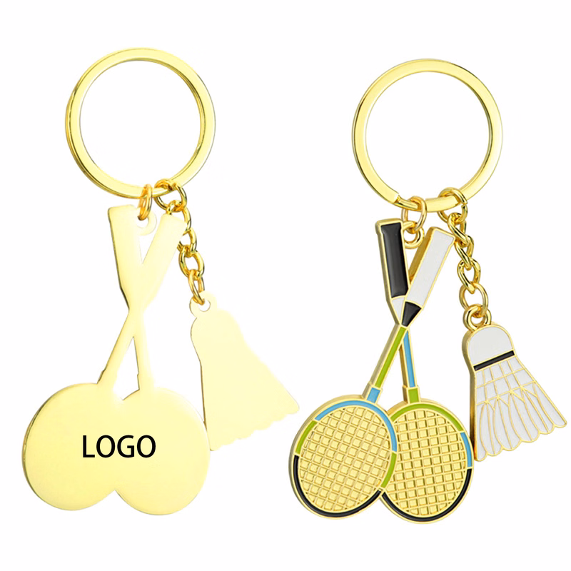 Aluminum Badminton Charm