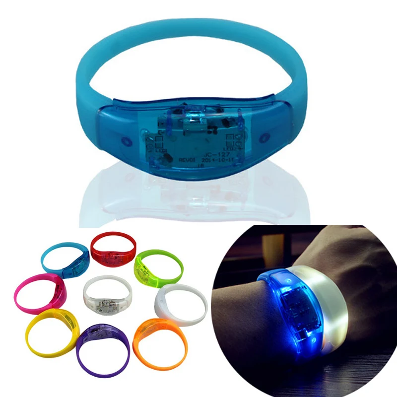 Light Up LED Flashing Bracelet 1