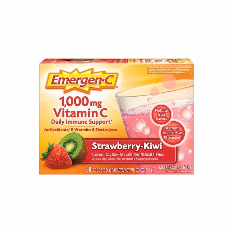 Emergen-C Drink Mix Strawberry Kiwi 30ct