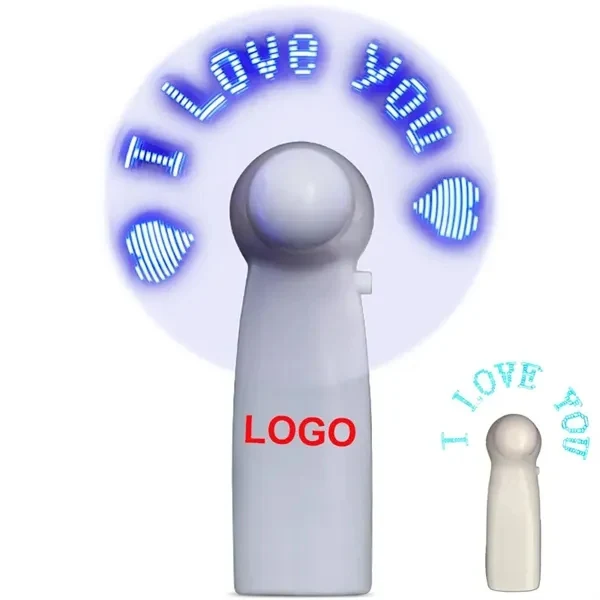 Pre-Programmed LED Message Fan 1