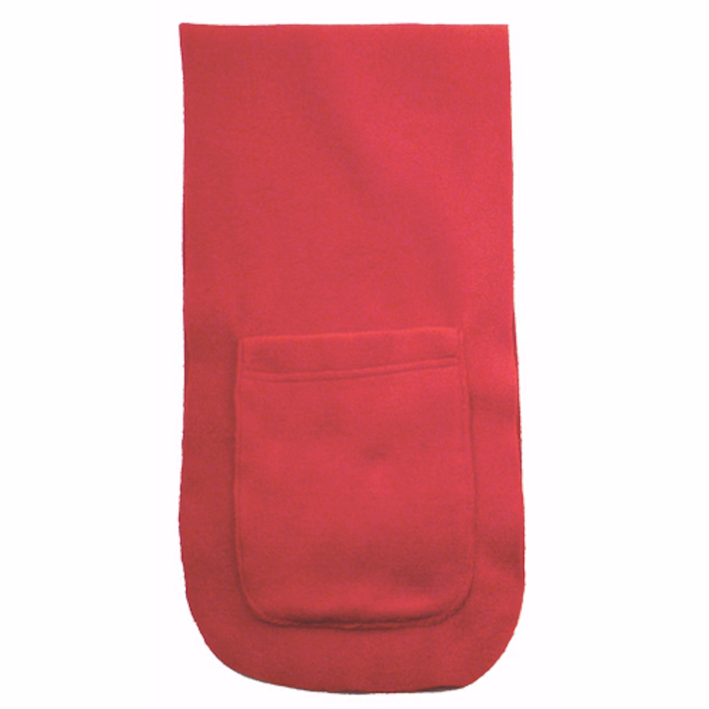 Fleece Scarf w/Pockets
