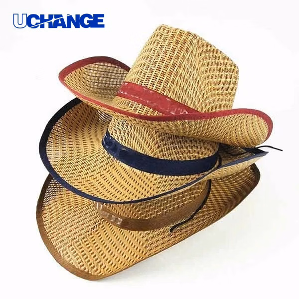 Straw Sun Hat Lightweight Weave for Beach Wear