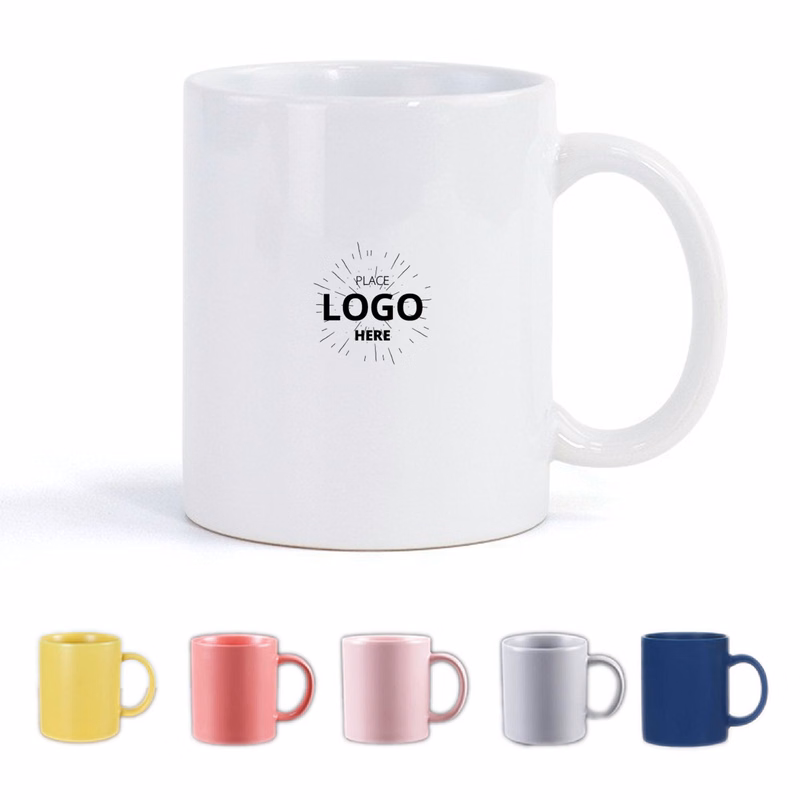 Ceramic Mug with Comfort Grip Handle