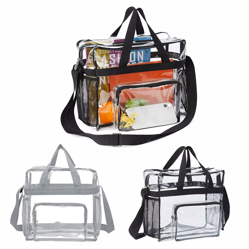 Transparent See Through Clear Tote Bag