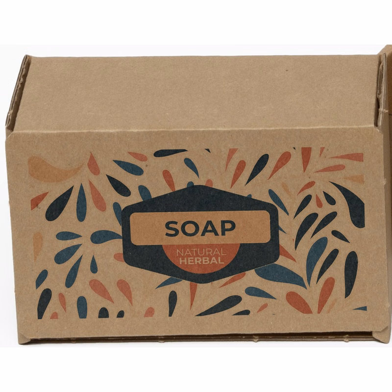 Full Color Natural Display Mailer Box (6" x 4" x3") (Lid Outside)