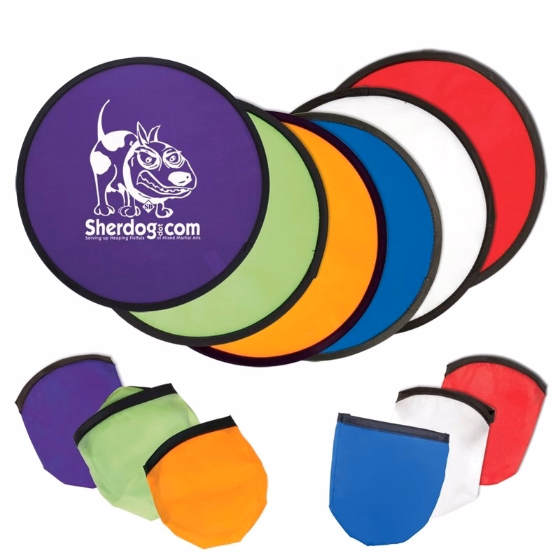 10" Foldable Flying Disc with Pouch