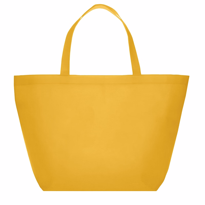 RPET Solid Color 80 GSM PP Non-Woven Tote Bag with Custom