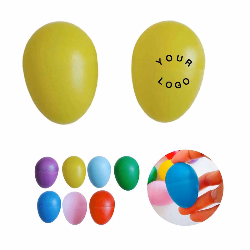 Egg Shaker Instrument Plastic Musical Toy