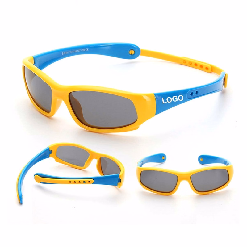Kids Silicone Riding Sunglasses