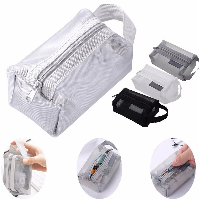 Portable Square Mesh Storage Bag